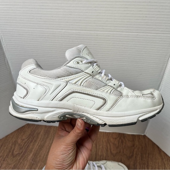 Vionic 23walk White Leather Walking Athletic Shoes Size 9 - Picture 14 of 17